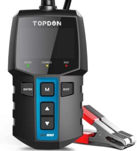 TT TOPDON Car Battery Tester