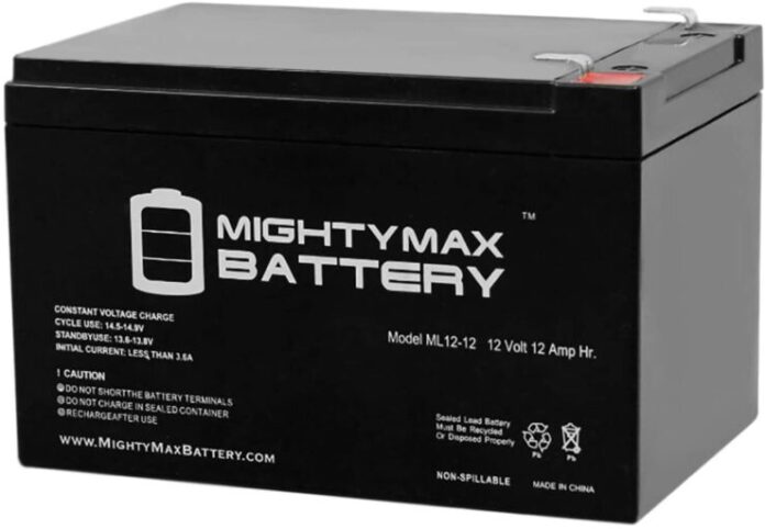 12V Deep Cycle Battery by Mighty Max Battery 12V Deep Cycle Battery by Mighty Max Battery