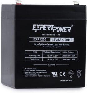 12V Home Alarm Battery by ExpertPower