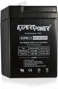 ExpertPower EXP645 6V 4.5 Amp Rechargeable Battery