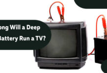 Deep Cycle Battery Run a TV