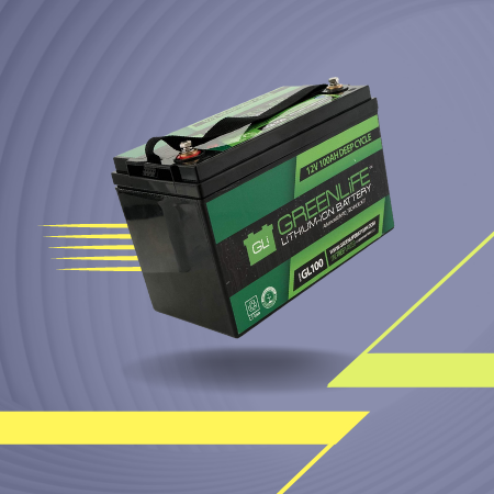 GreenLife Battery GL100 Lithium Car Battery