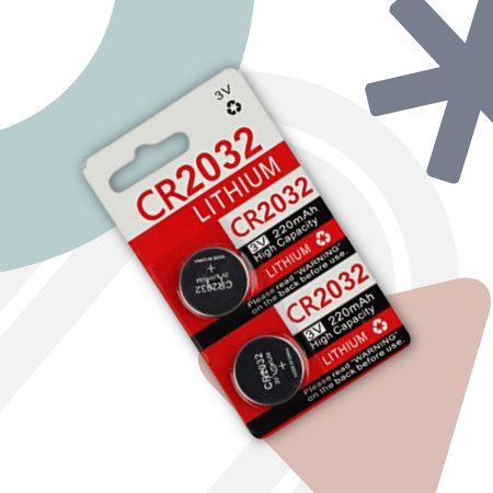 CR2032 Key Fob Remote Battery